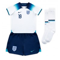 England Mason Mount #19 Hjemmedraktsett Barn VM 2022 Kortermet (+ Korte bukser)